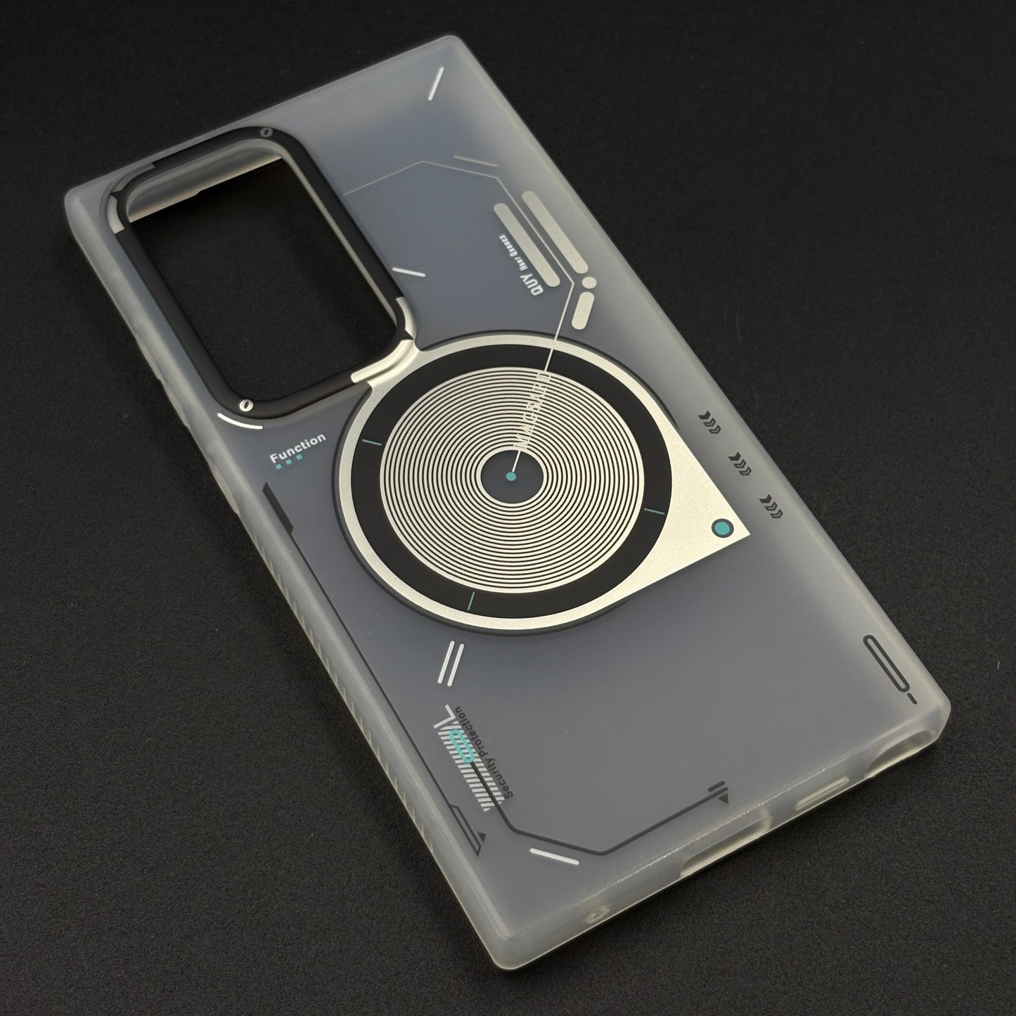 CyberTech MagSafe Case for Samsung Galaxy S24 Ultra | Matte Translucent Soft-Touch | Cooling Design