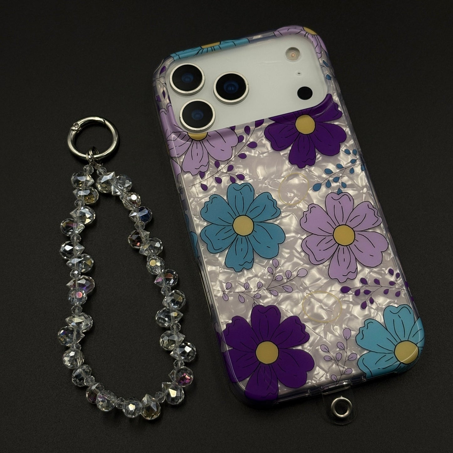 Blossom Bloom with Sling Mobile Case Cover for iPhone 17 Series