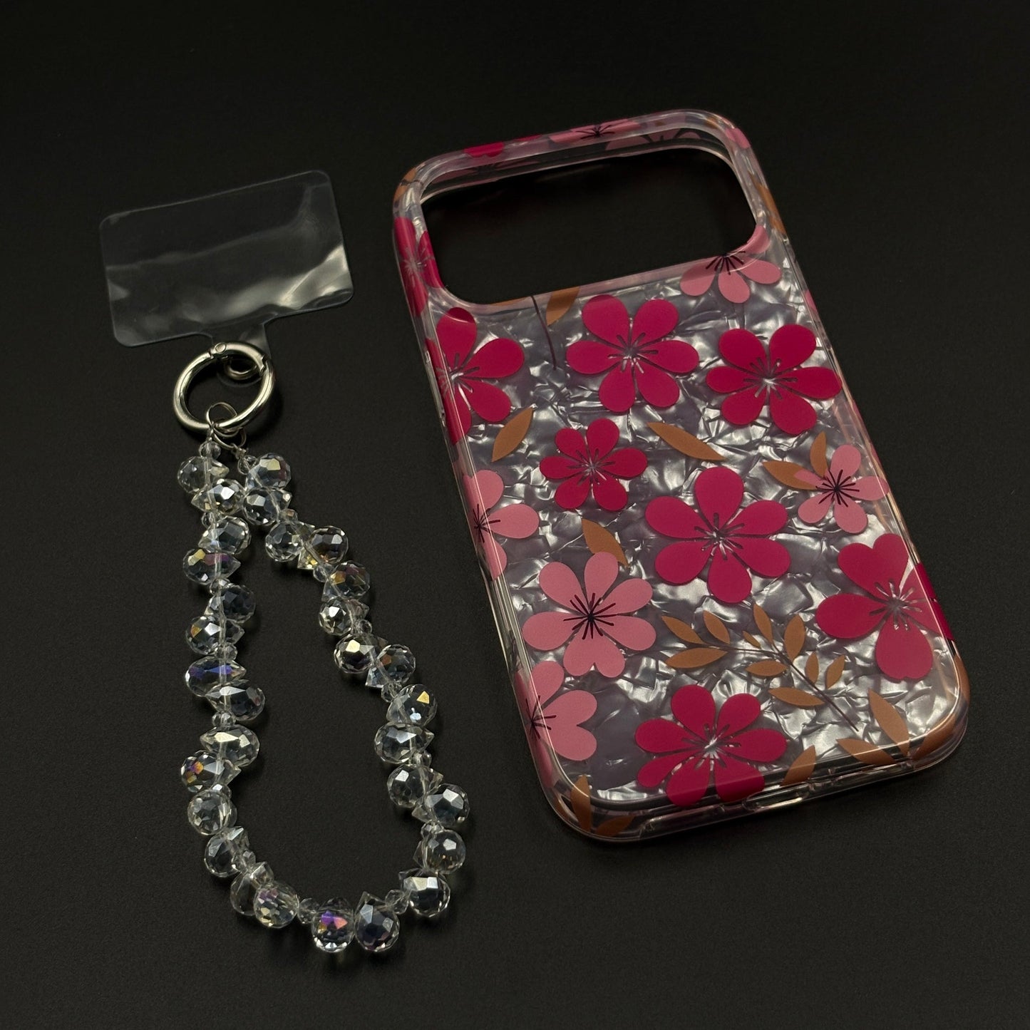 Blossom Bloom with Sling Mobile Case Cover for iPhone 17 Series