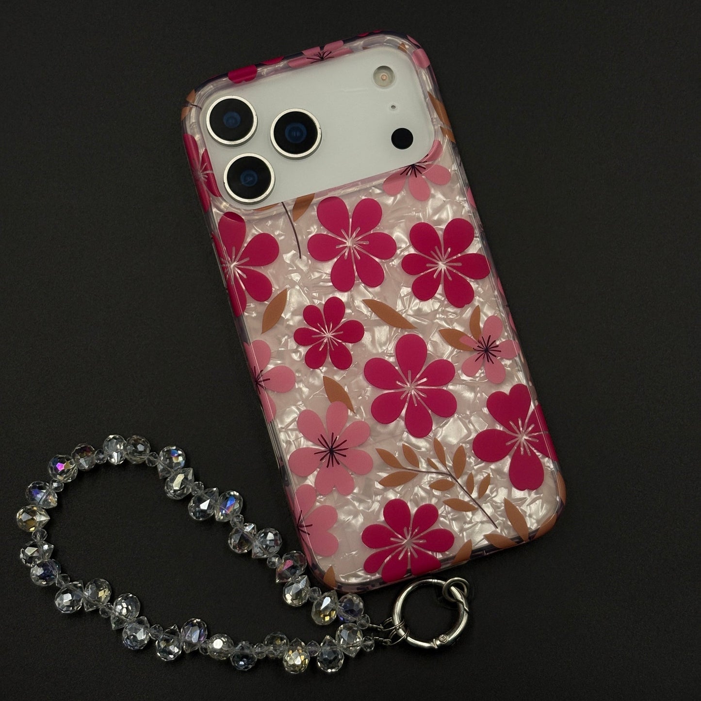 Blossom Bloom with Sling Mobile Case Cover for iPhone 17 Series