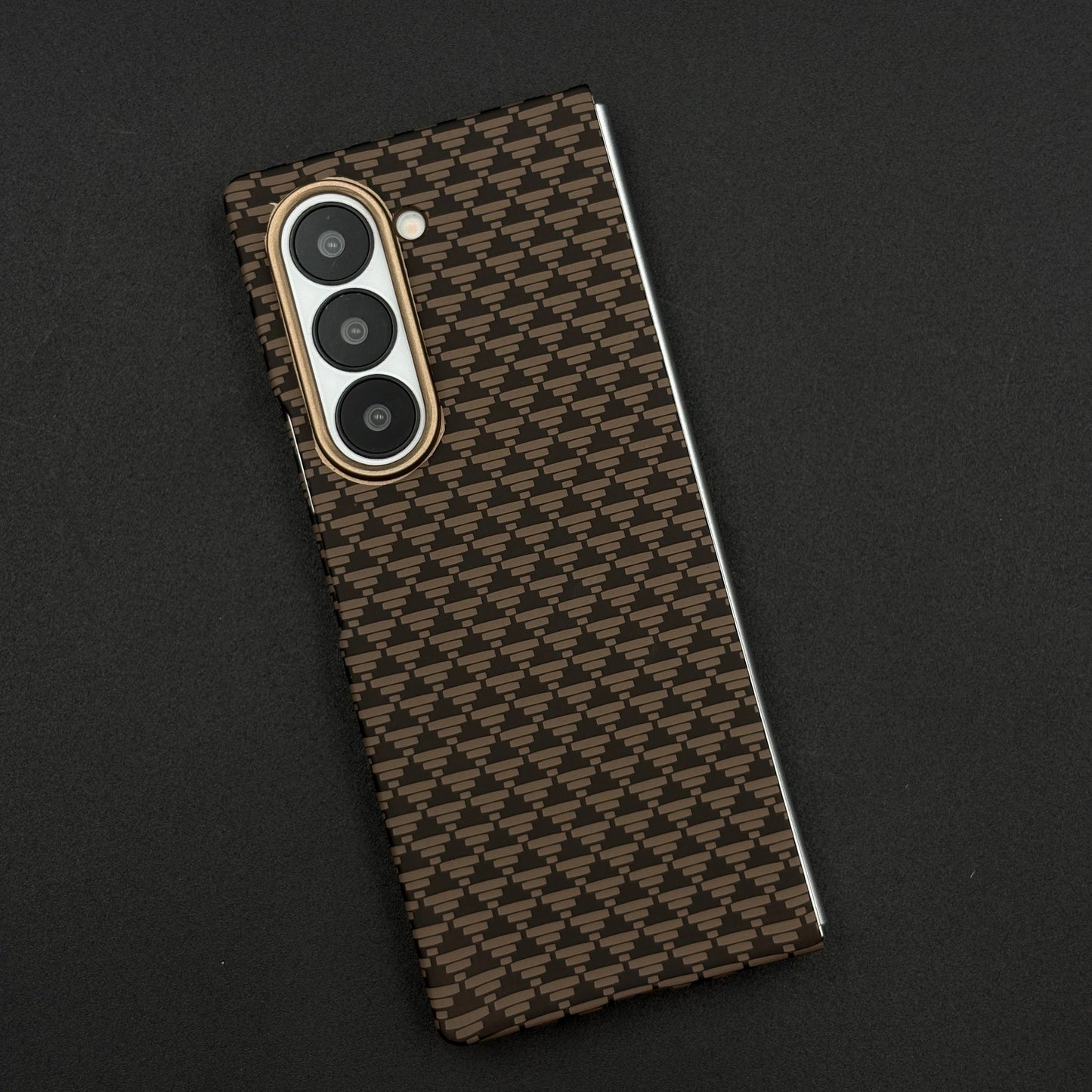Premium PU Leather Feel Case for Samsung Galaxy Z Fold 6 | Slim Fit | Smooth Texture | Stylish Pattern Design