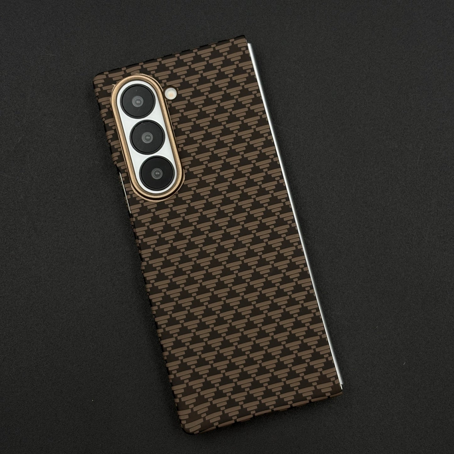 Premium PU Leather Feel Case for Samsung Galaxy Z Fold 6 | Slim Fit | Smooth Texture | Stylish Pattern Design