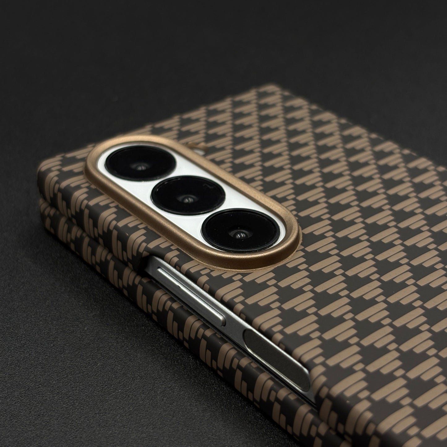 Premium PU Leather Feel Case for Samsung Galaxy Z Fold 6 | Slim Fit | Smooth Texture | Stylish Pattern Design