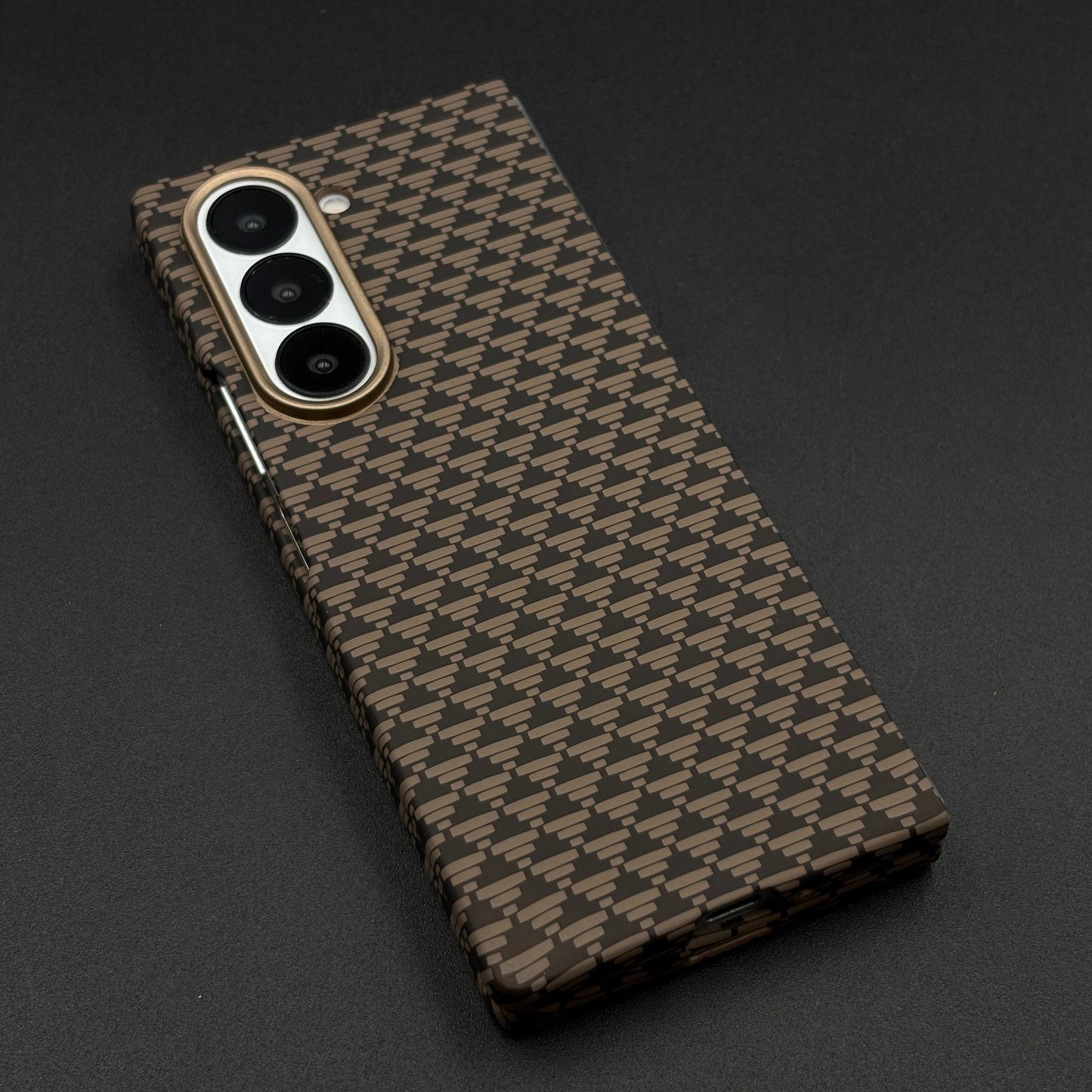 Premium PU Leather Feel Case for Samsung Galaxy Z Fold 6 | Slim Fit | Smooth Texture | Stylish Pattern Design