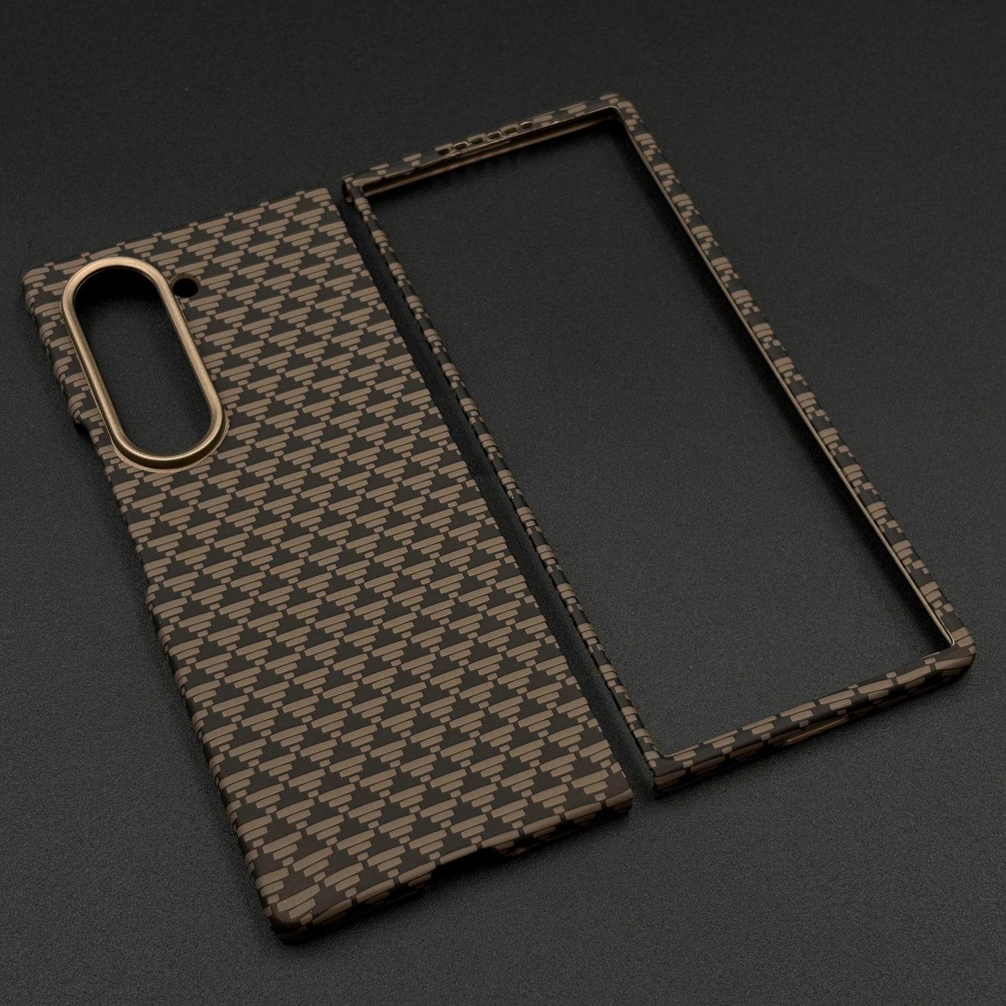 Premium PU Leather Feel Case for Samsung Galaxy Z Fold 6 | Slim Fit | Smooth Texture | Stylish Pattern Design