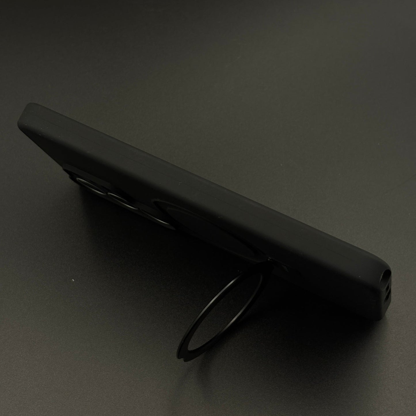 Camera Protection Silk Feel Silicone MagSafe Case with Metal Stand for Samsung Galaxy S26 Ultra