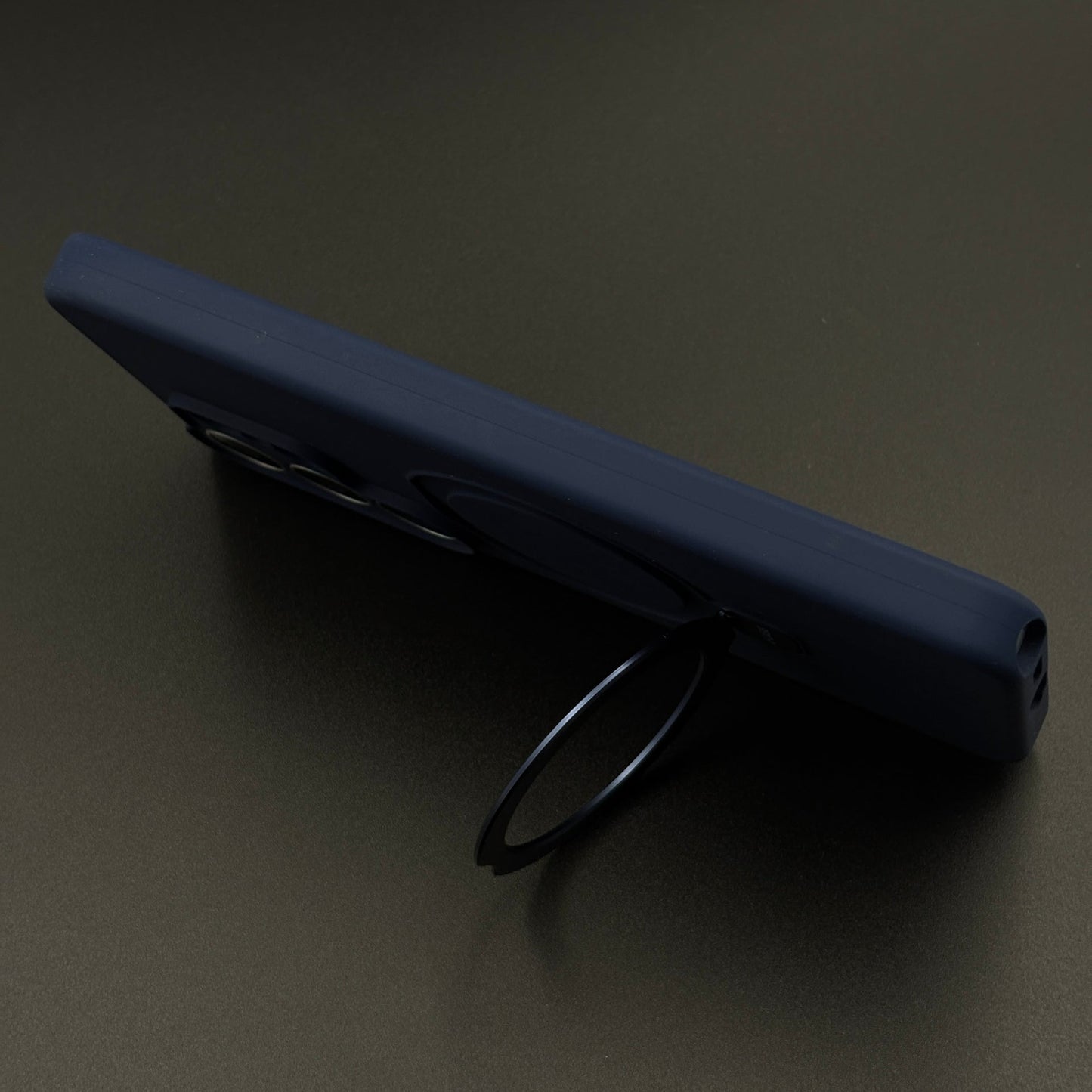 Camera Protection Silk Feel Silicone MagSafe Case with Metal Stand for Samsung Galaxy S26 Ultra