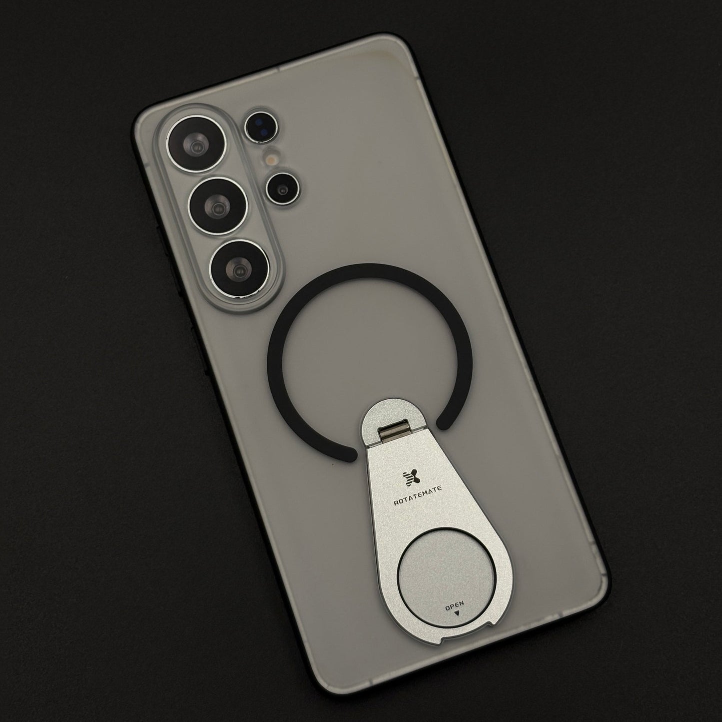 Bottle Opener Metal Stand MagSafe Matte Case for Samsung Galaxy S26 Ultra