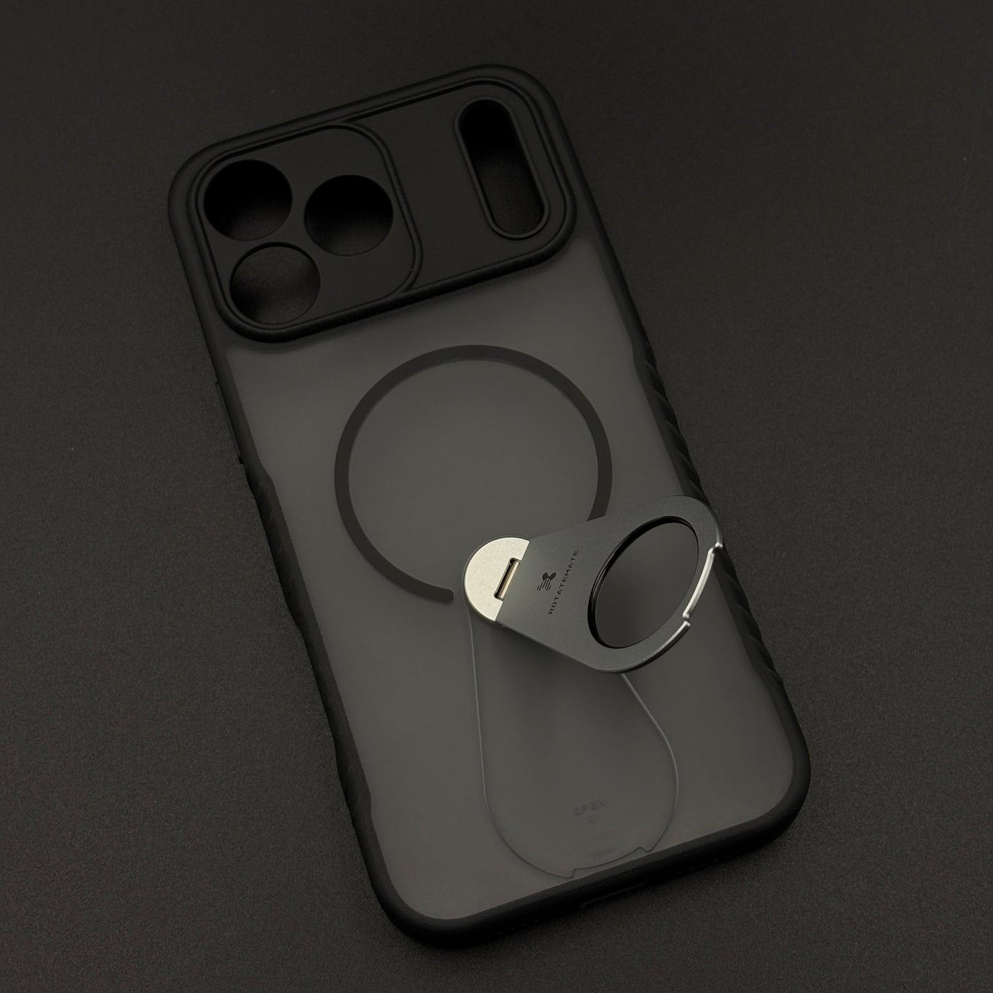 Bottle Opener Metal Stand MagSafe Matte Case for iPhone 17 Series