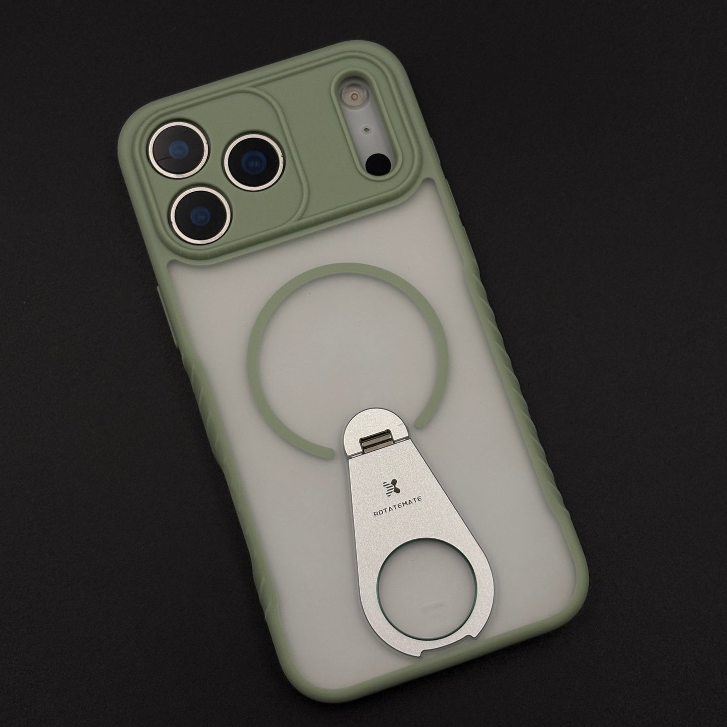 Bottle Opener Metal Stand MagSafe Matte Case for iPhone 17 Series