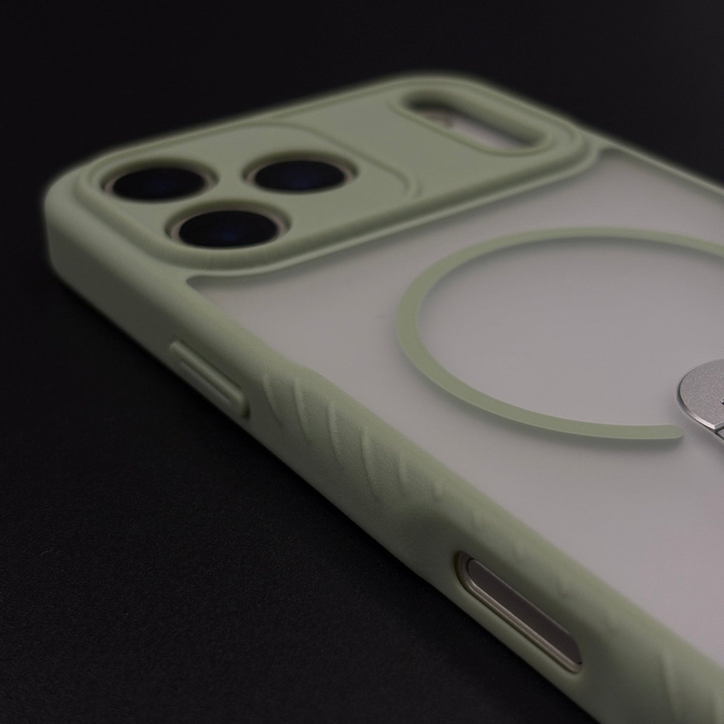 Bottle Opener Metal Stand MagSafe Matte Case for iPhone 17 Series