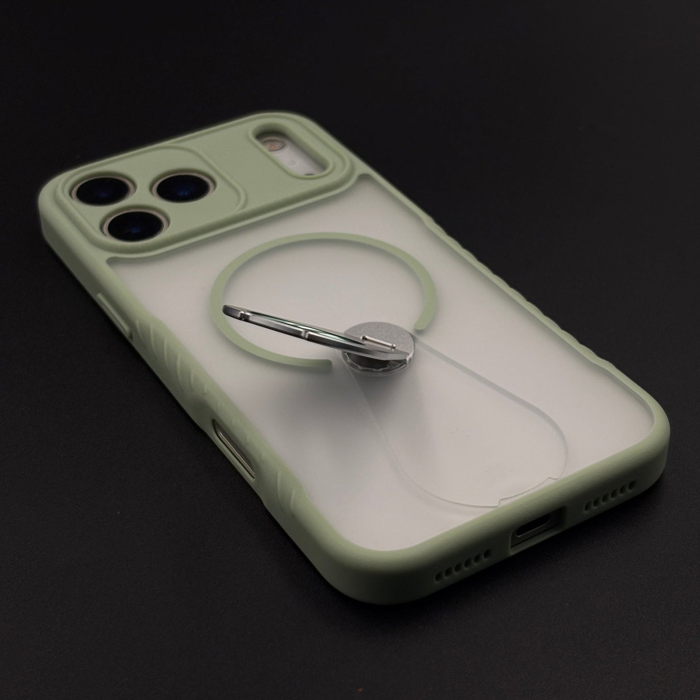 Bottle Opener Metal Stand MagSafe Matte Case for iPhone 17 Series