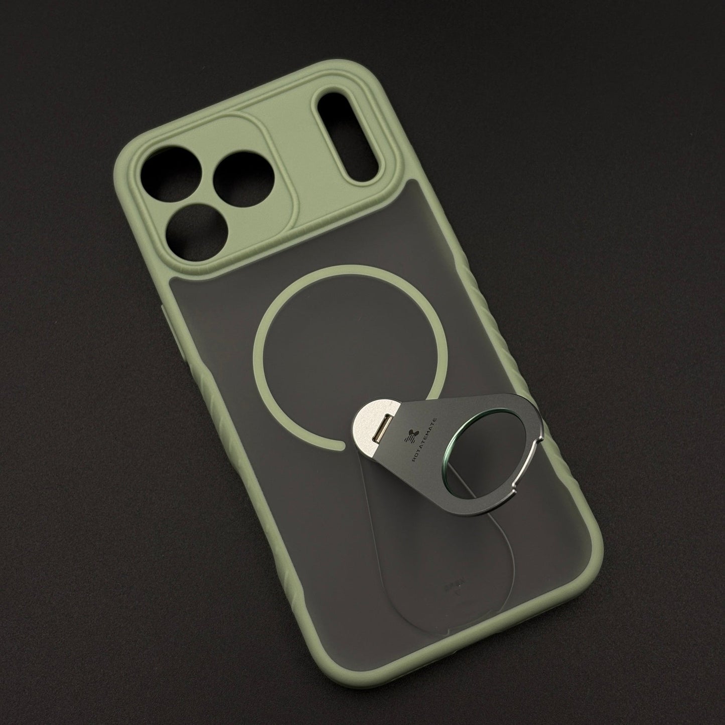 Bottle Opener Metal Stand MagSafe Matte Case for iPhone 17 Series