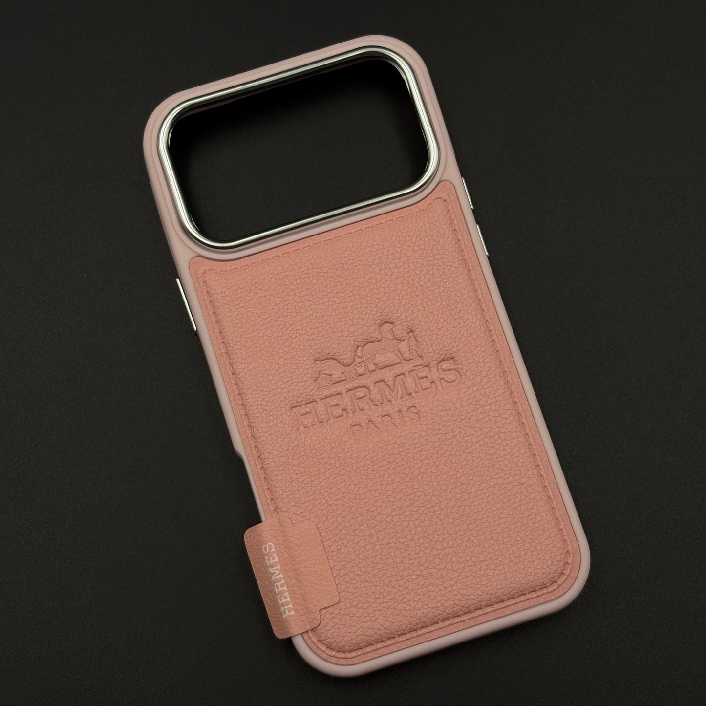 HMS Paris Embossed Leather Case for iPhone 17 Series