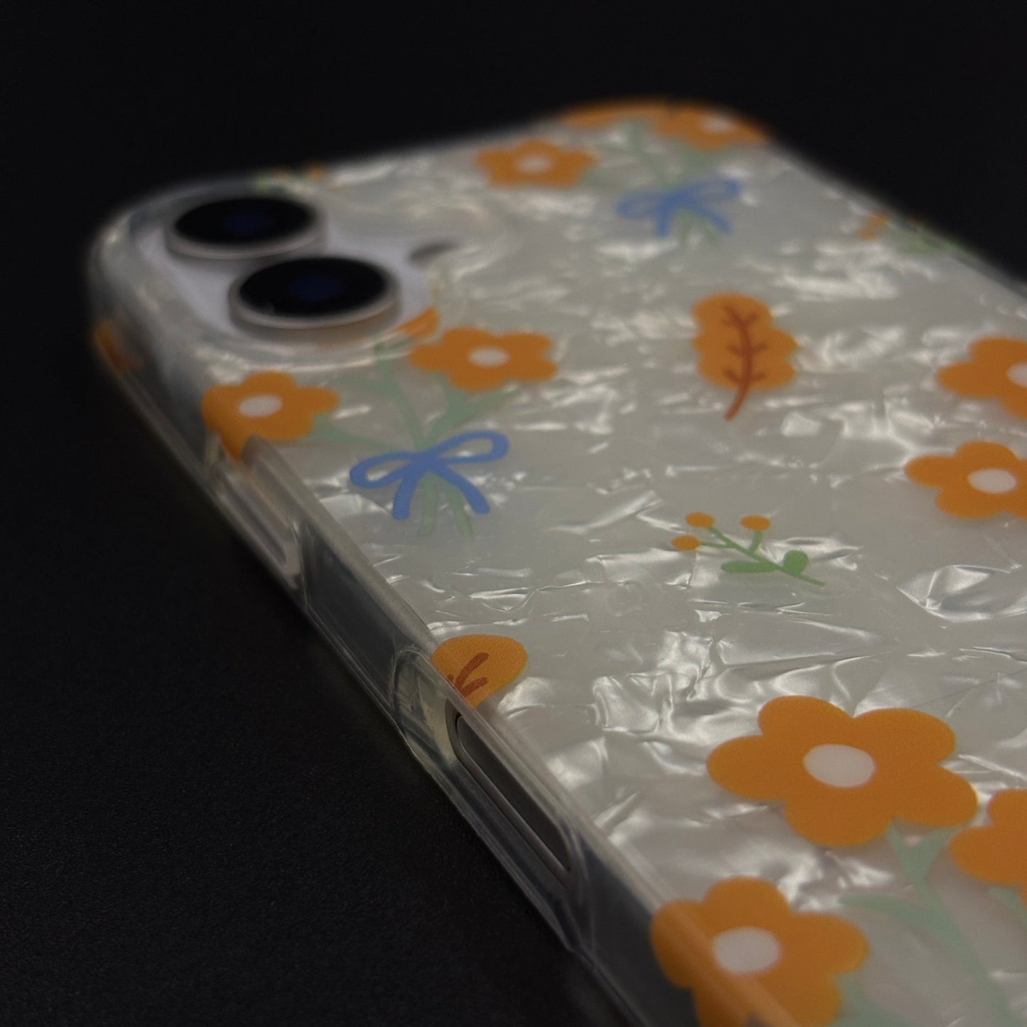 Blossom Bloom Mosaic with Sling Mobile Case Cover for iPhone 17