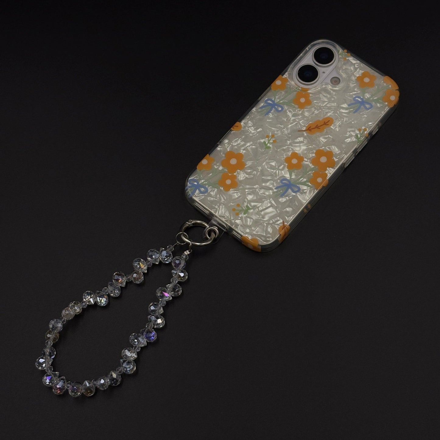 Blossom Bloom Mosaic with Sling Mobile Case Cover for iPhone 17