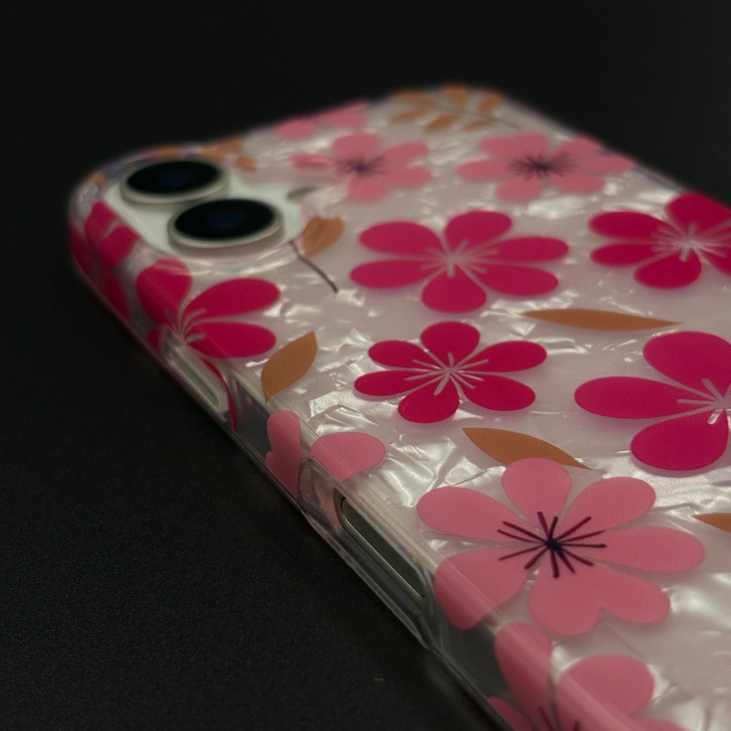 Blossom Bloom Mosaic with Sling Mobile Case Cover for iPhone 17