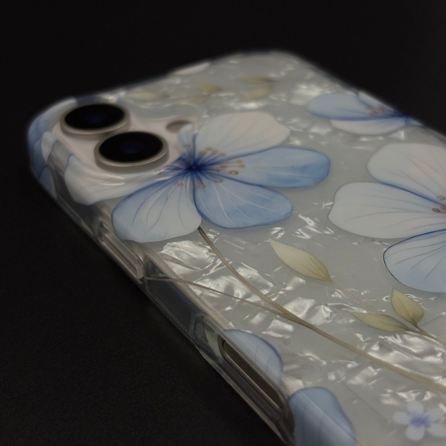 Blossom Bloom Mosaic with Sling Mobile Case Cover for iPhone 17