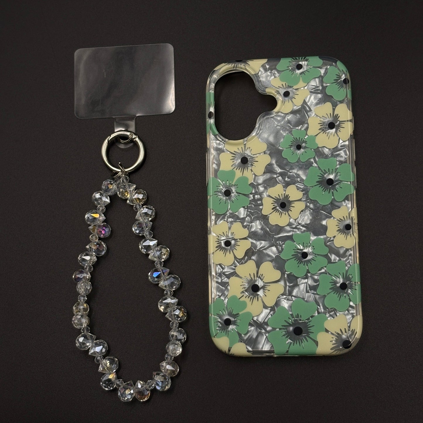 Blossom Bloom Mosaic with Sling Mobile Case Cover for iPhone 17