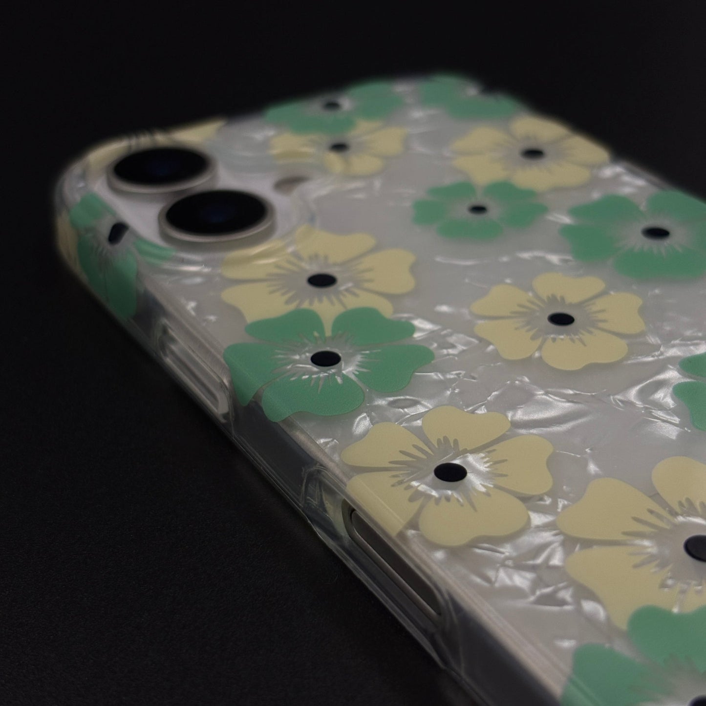 Blossom Bloom Mosaic with Sling Mobile Case Cover for iPhone 17