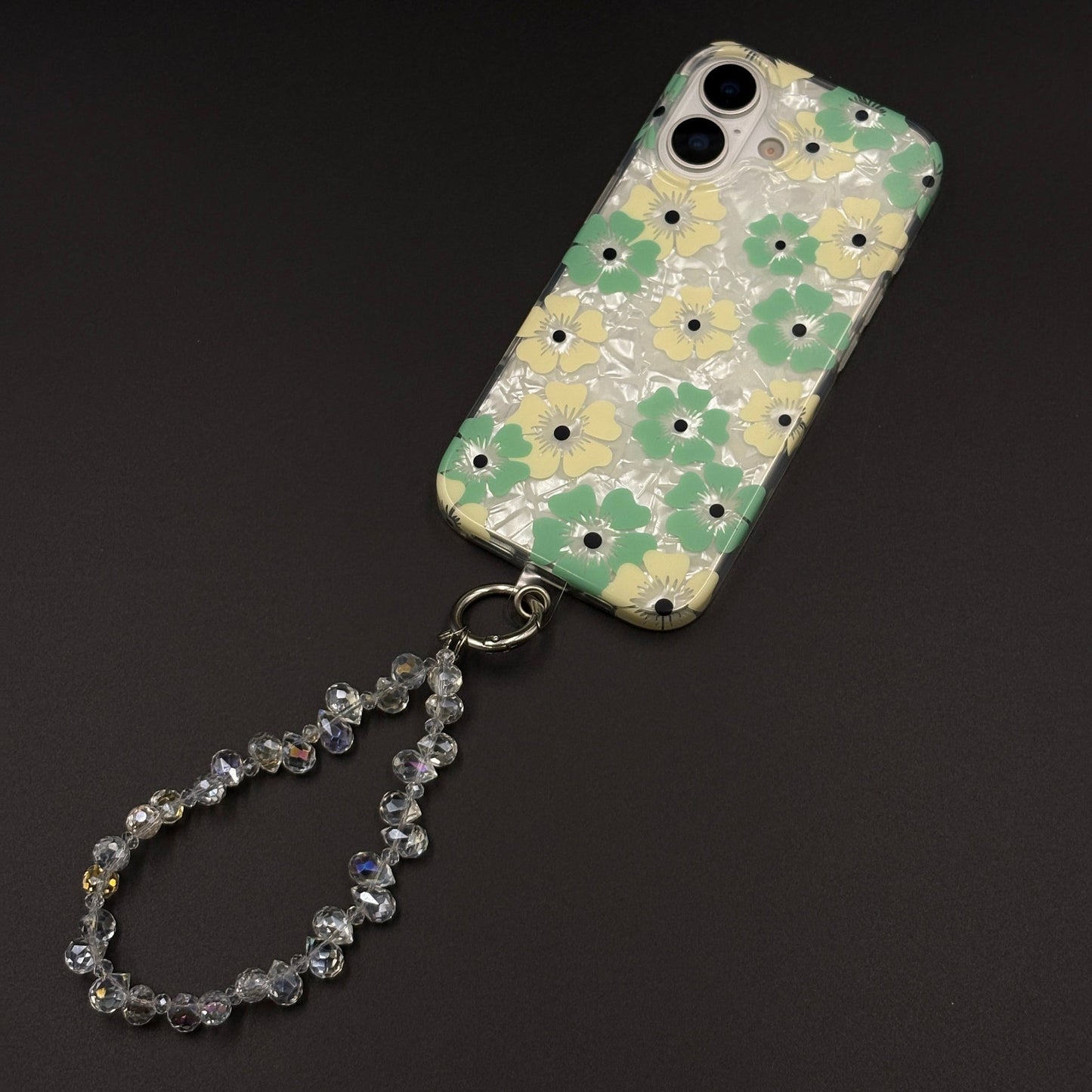 Blossom Bloom Mosaic with Sling Mobile Case Cover for iPhone 17