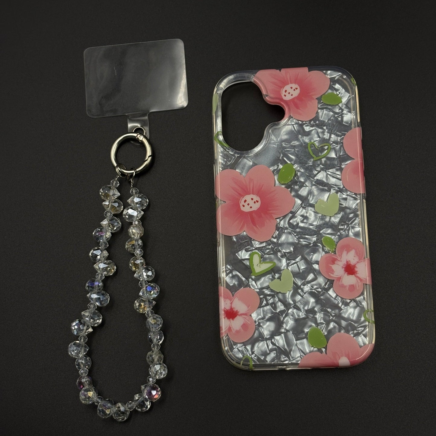Blossom Bloom Mosaic with Sling Mobile Case Cover for iPhone 17