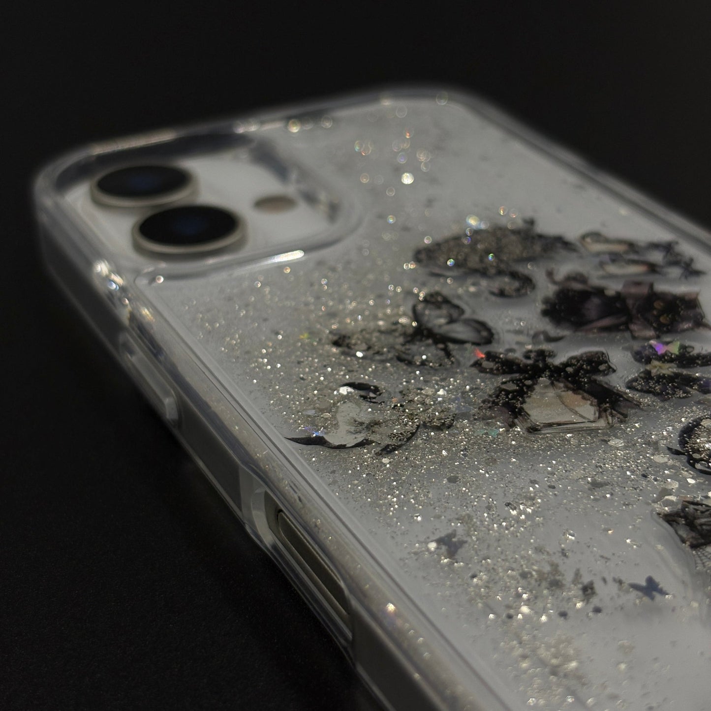 Bow & Butterfly Bloom Confetti Floating Mobile Case Cover for iPhone 17
