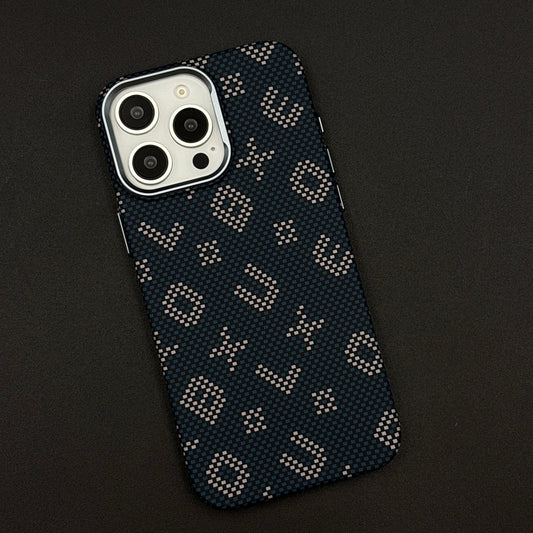 Glow in the Dark Aramid Fiber Case for iPhone Series | Hidden Magsafe | Luminous Design