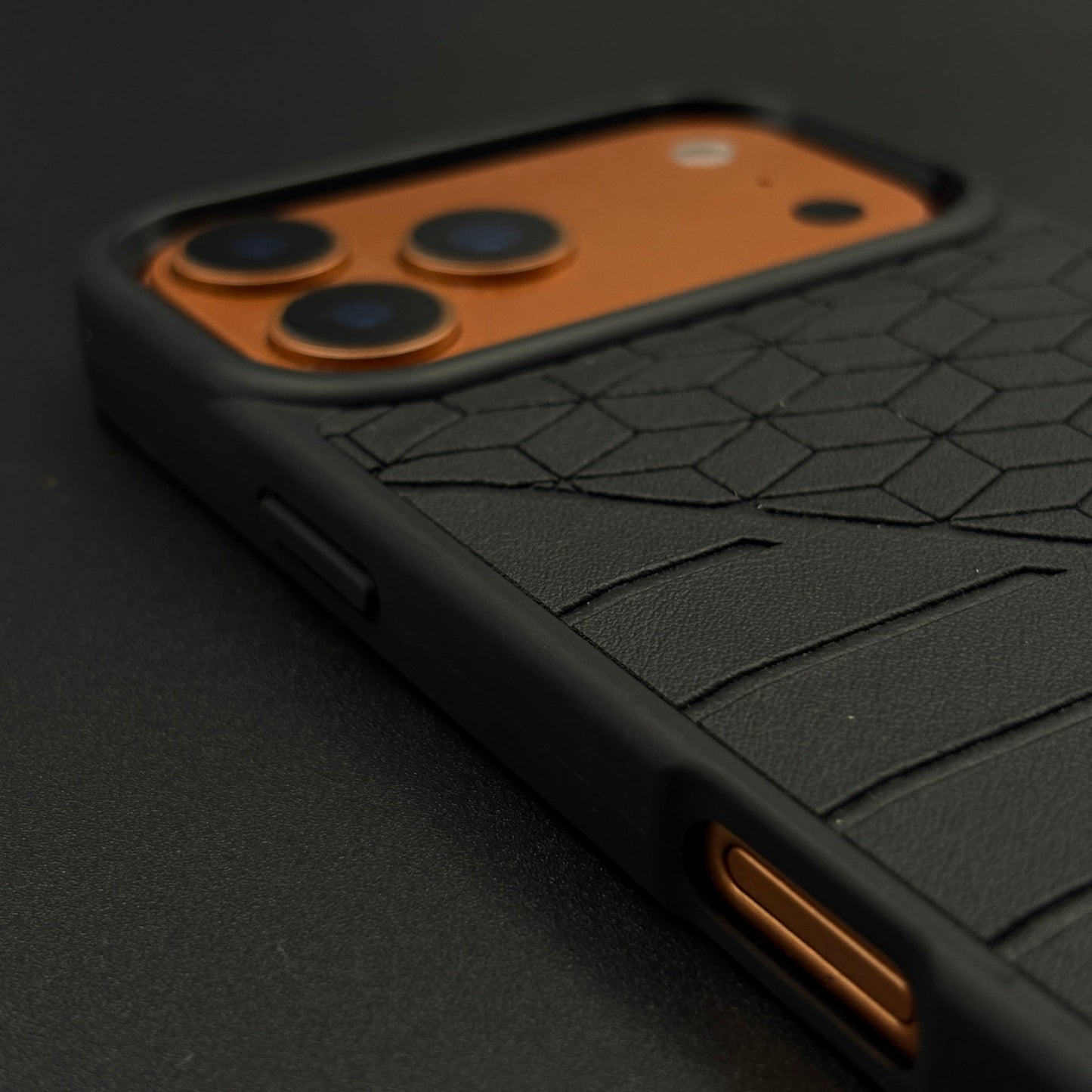 Performance M Series Sports Car Racing Case for iPhone 17 Series with Geometric Track-Inspired Finish