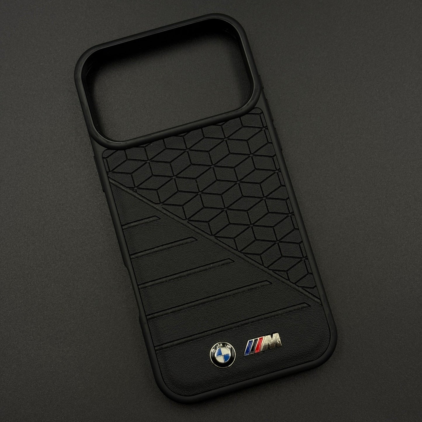 Performance M Series Sports Car Racing Case for iPhone 17 Series with Geometric Track-Inspired Finish