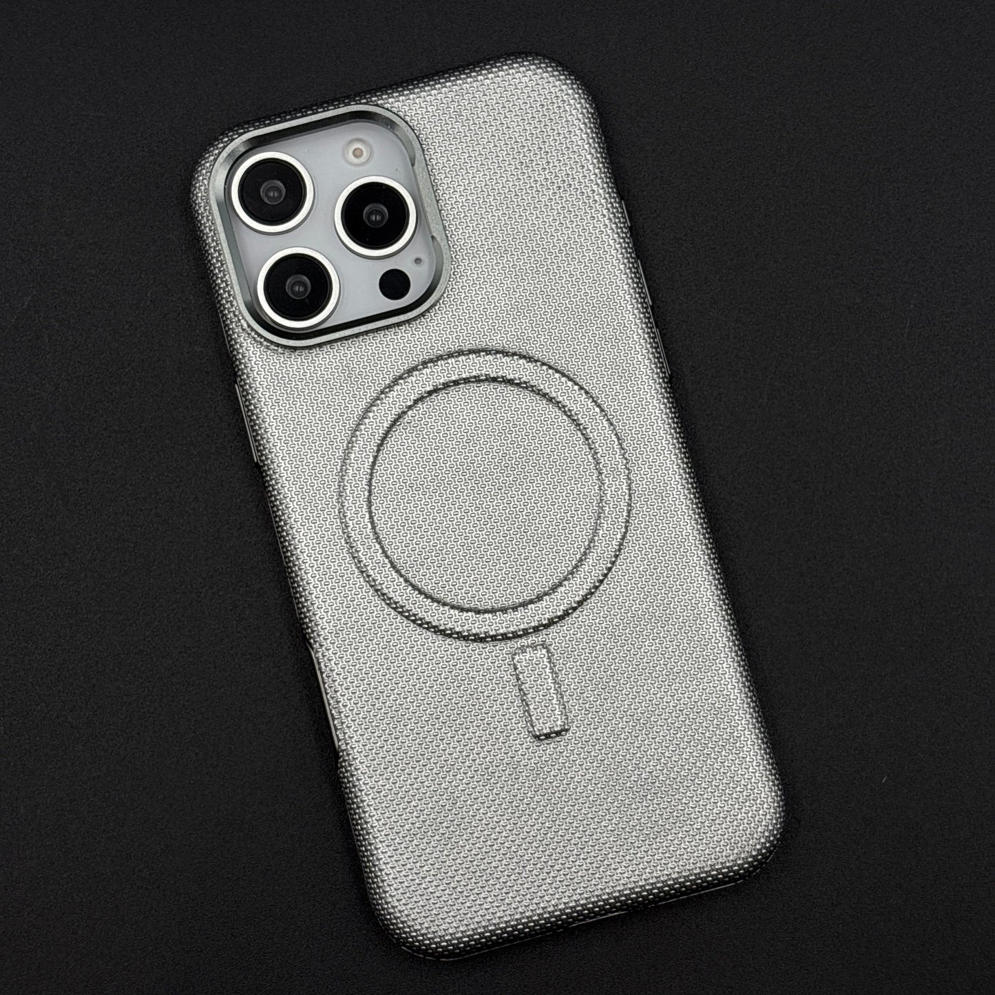 Textile Fabric MagSafe Case for iPhone | Stylish & Premium Feel | Shockproof & Lightweight