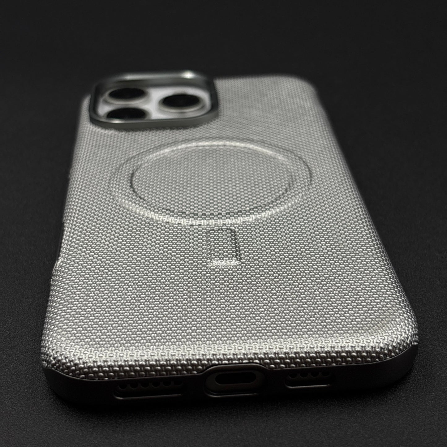 Textile Fabric MagSafe Case for iPhone | Stylish & Premium Feel | Shockproof & Lightweight