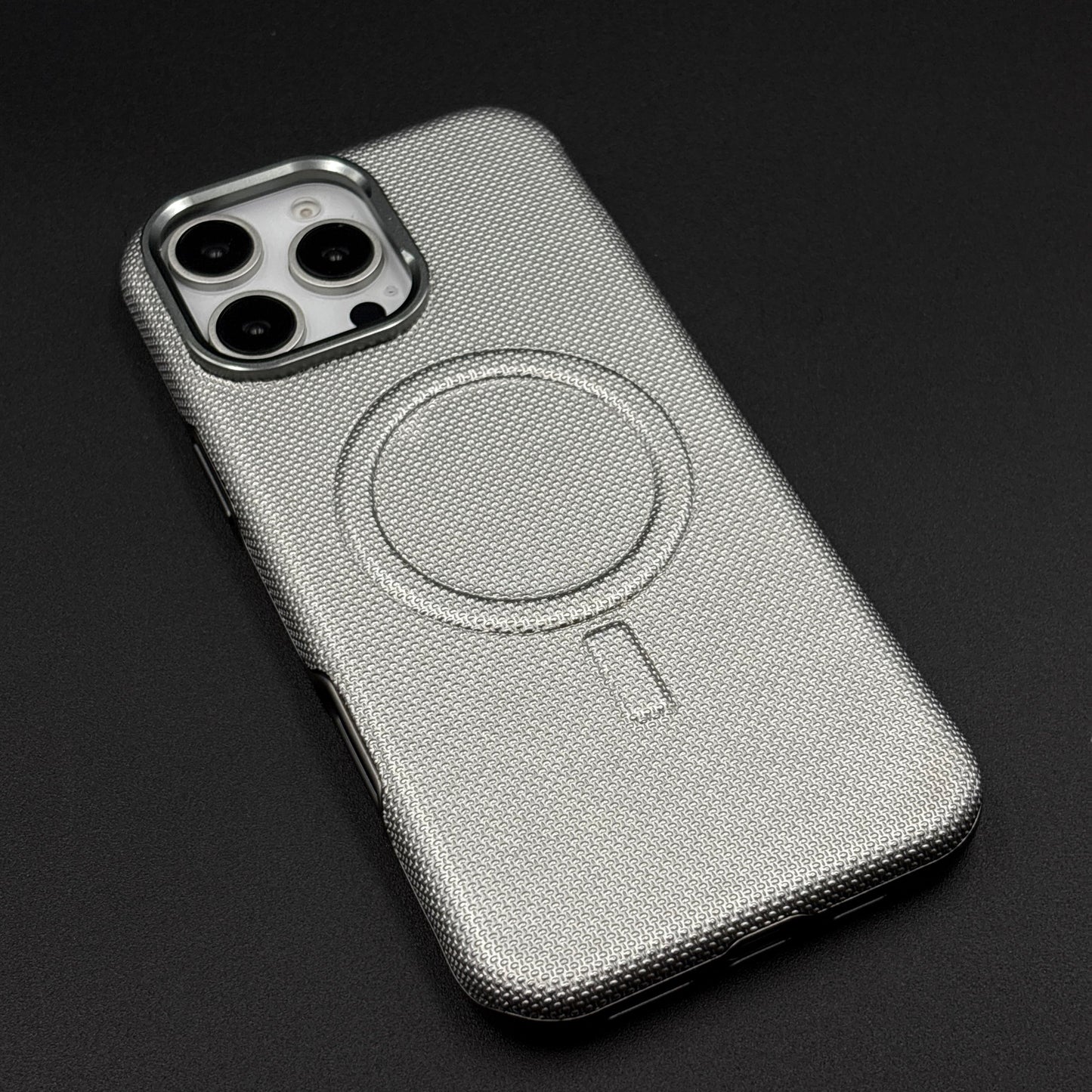 Textile Fabric MagSafe Case for iPhone | Stylish & Premium Feel | Shockproof & Lightweight