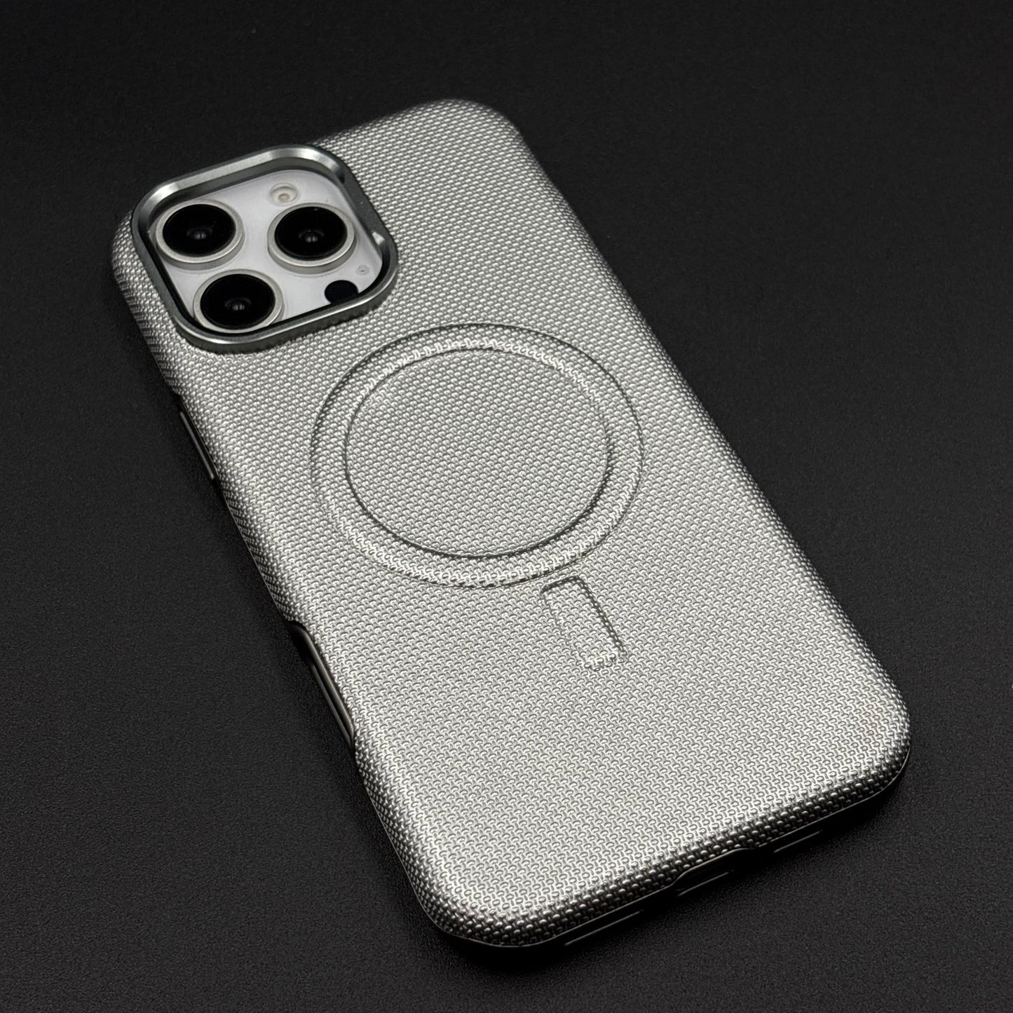 Textile Fabric MagSafe Case for iPhone | Stylish & Premium Feel | Shockproof & Lightweight