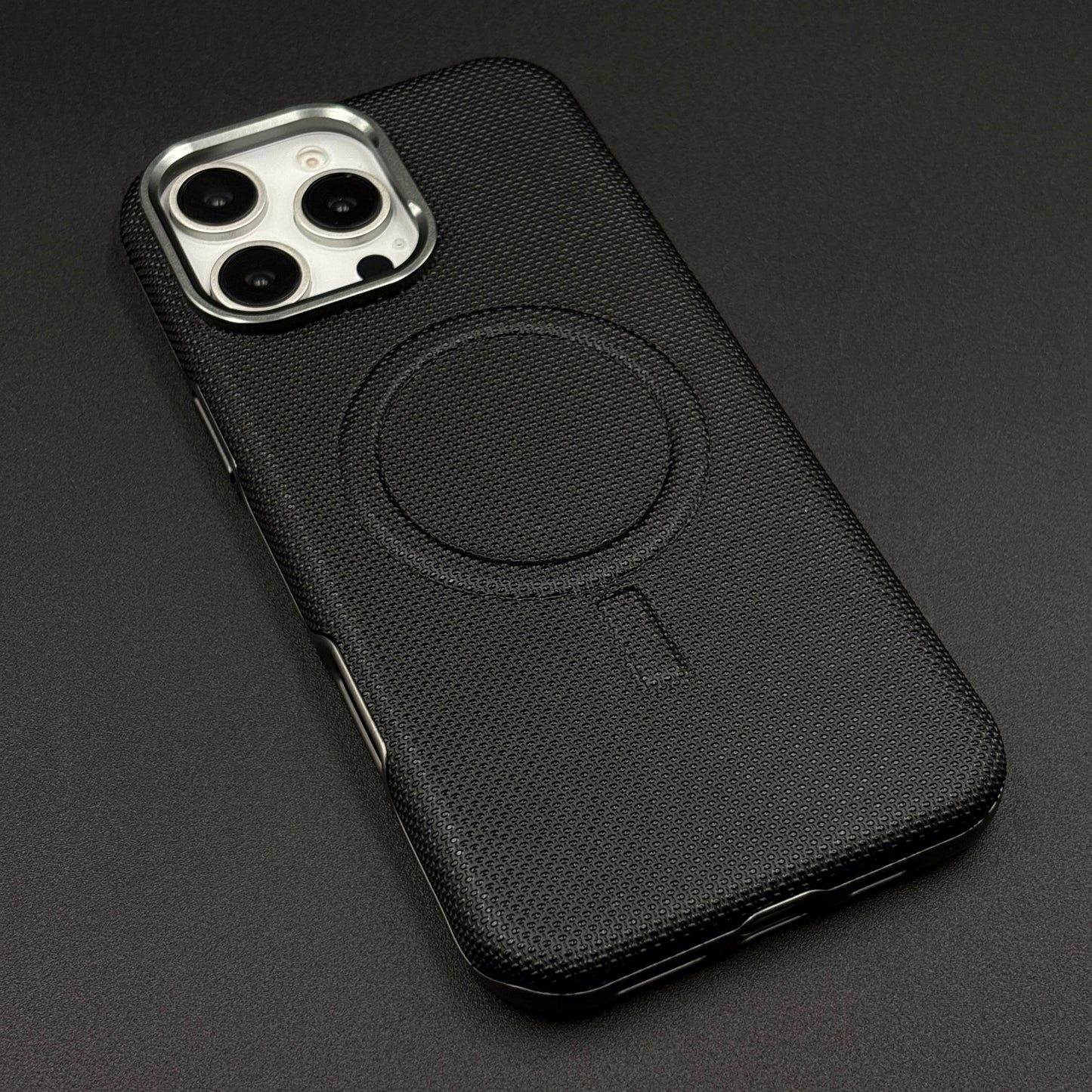 Textile Fabric MagSafe Case for iPhone | Stylish & Premium Feel | Shockproof & Lightweight