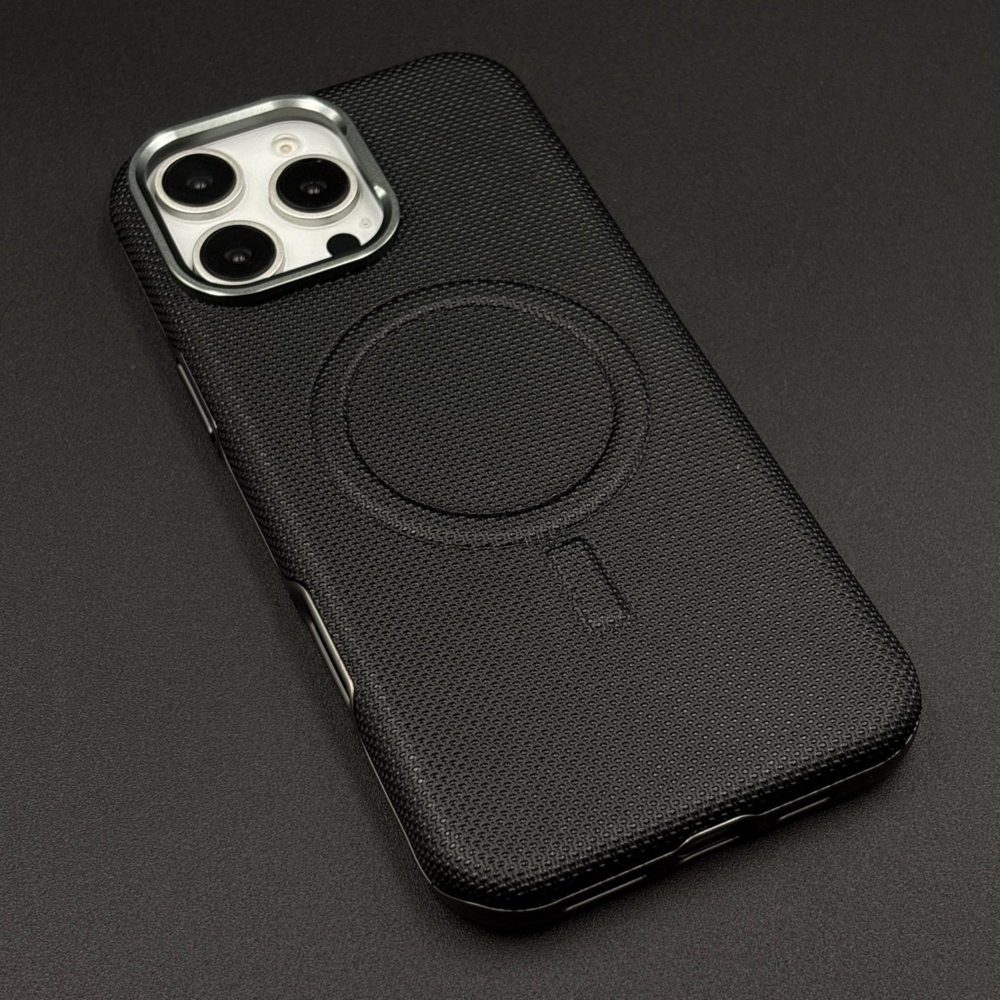 Textile Fabric MagSafe Case for iPhone | Stylish & Premium Feel | Shockproof & Lightweight