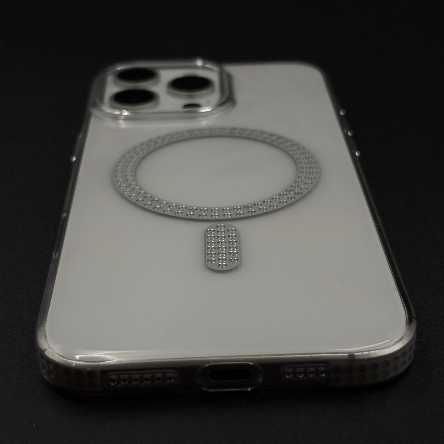 iPhone Crystal Diamond MagSafe Case | Full Panel Diamond Design | Luxury Sparkling Cover
