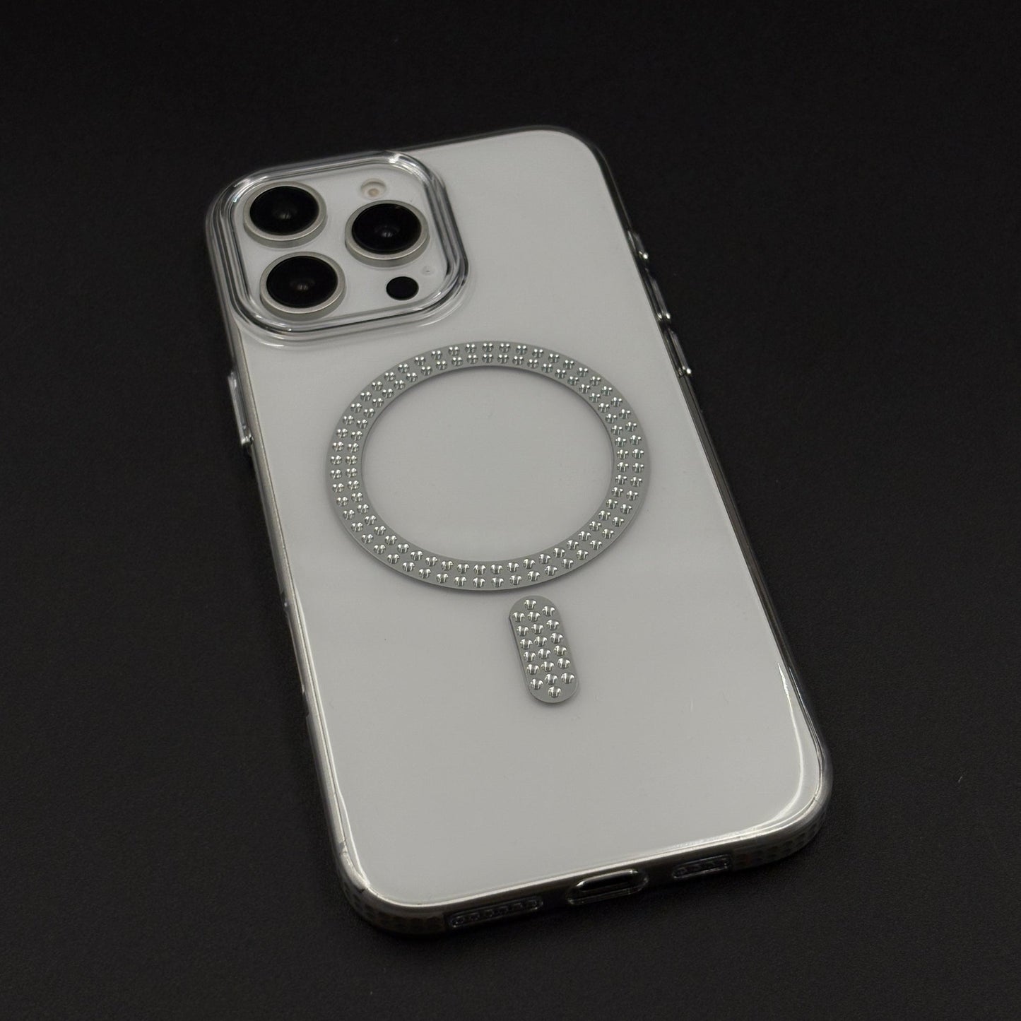 iPhone Crystal Diamond MagSafe Case | Full Panel Diamond Design | Luxury Sparkling Cover