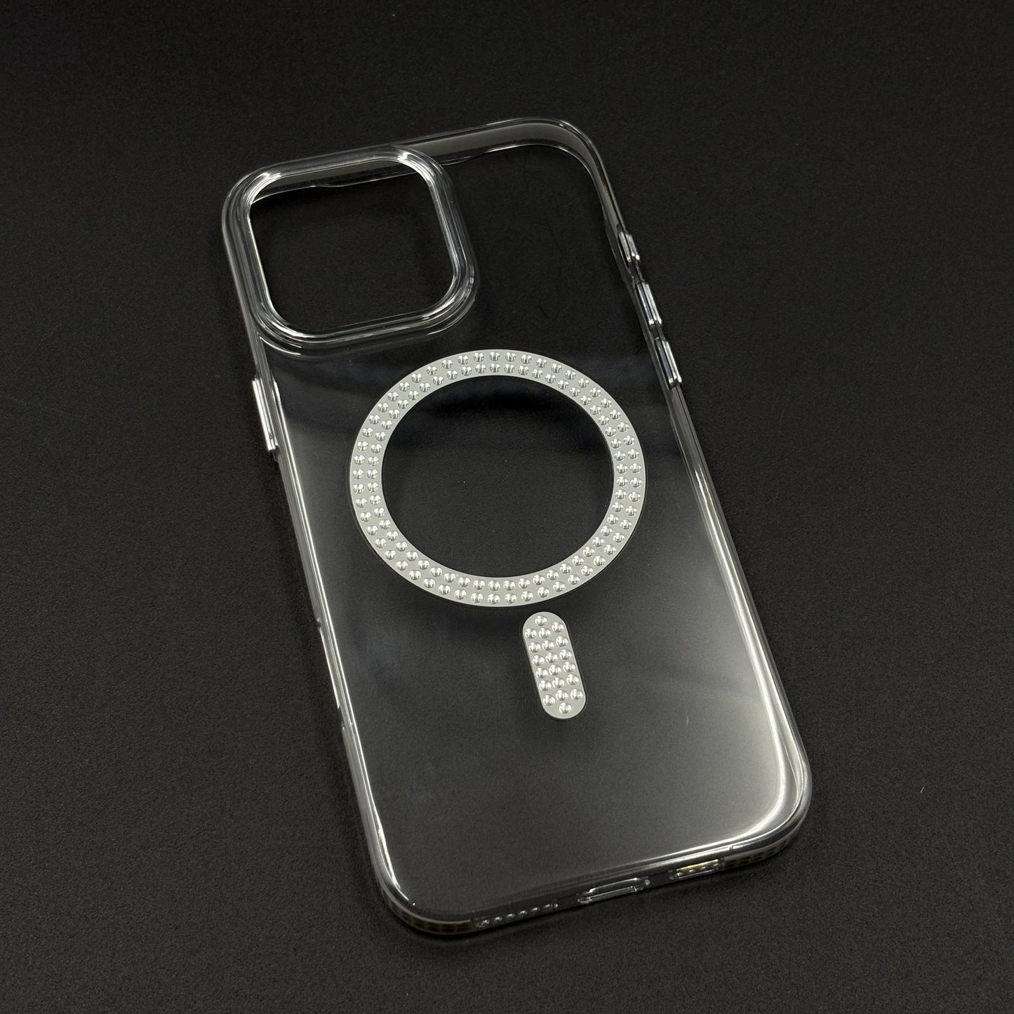 iPhone Crystal Diamond MagSafe Case | Full Panel Diamond Design | Luxury Sparkling Cover