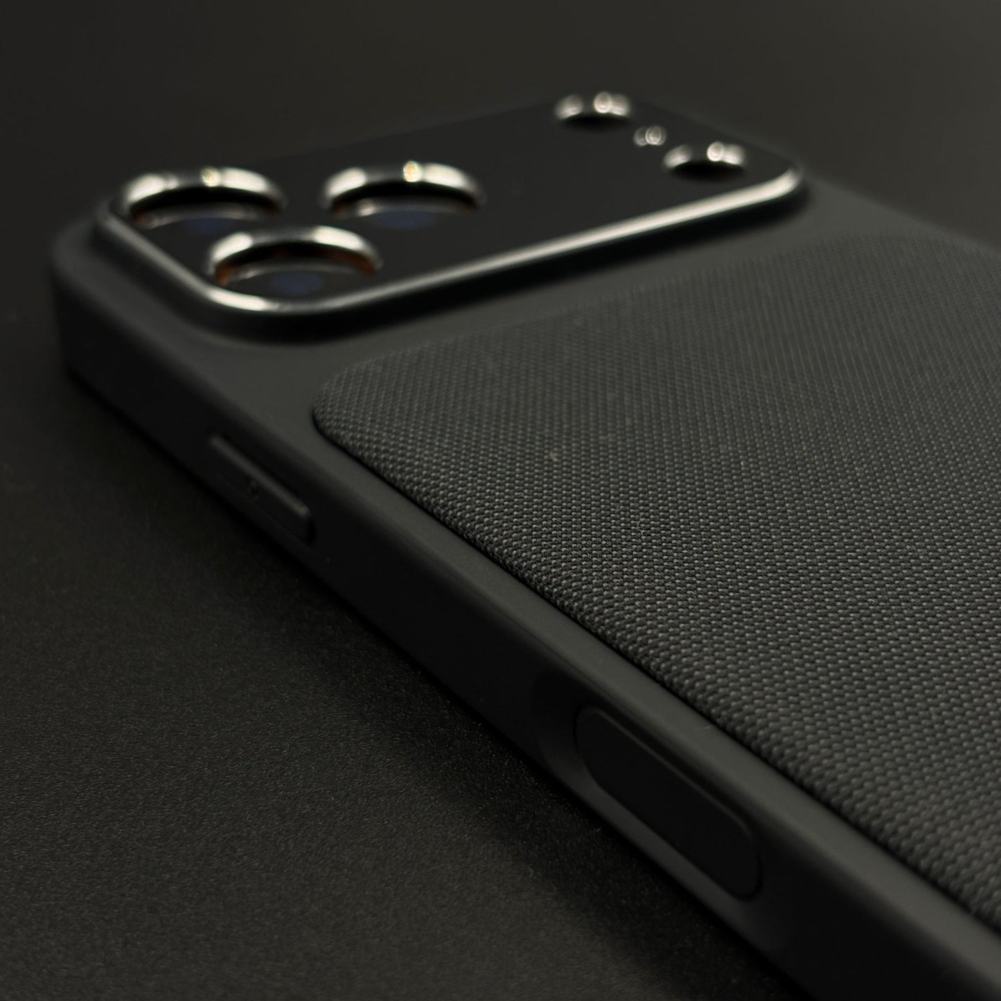 Tech Texture Hidden MagSafe Case with Metal Camera Protection for iPhone 17 Series