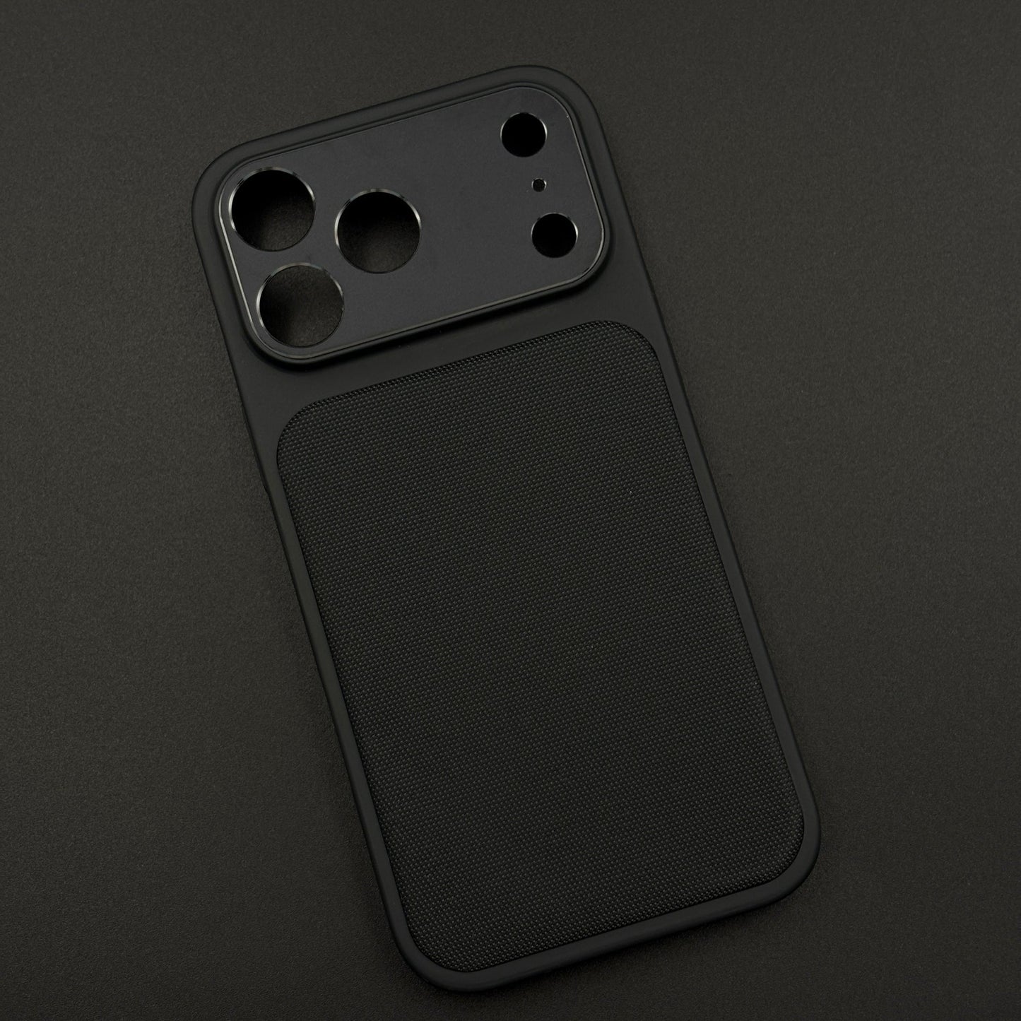Tech Texture Hidden MagSafe Case with Metal Camera Protection for iPhone 17 Series