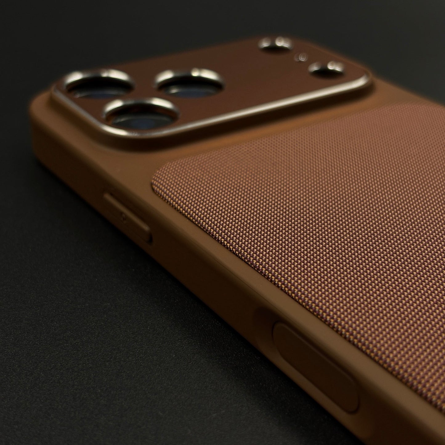 Tech Texture Hidden MagSafe Case with Metal Camera Protection for iPhone 17 Series
