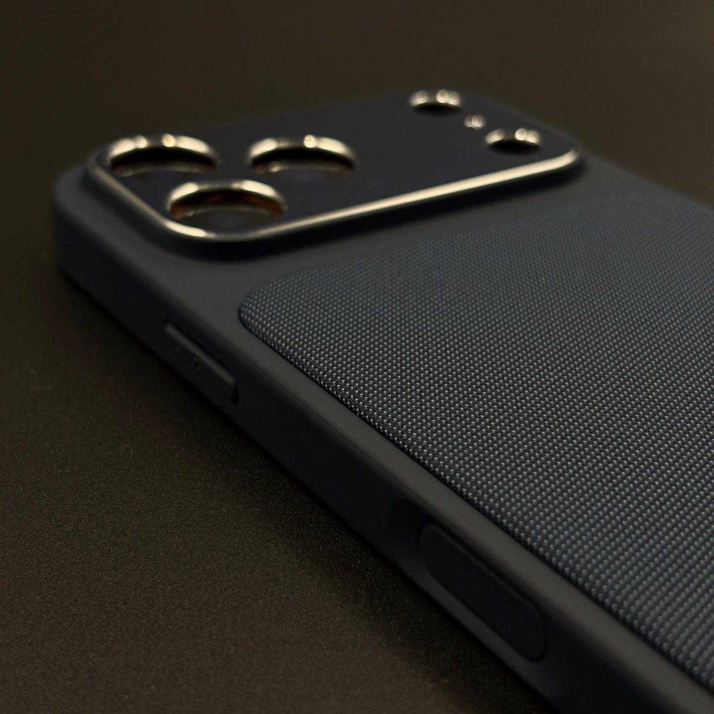 Tech Texture Hidden MagSafe Case with Metal Camera Protection for iPhone 17 Series