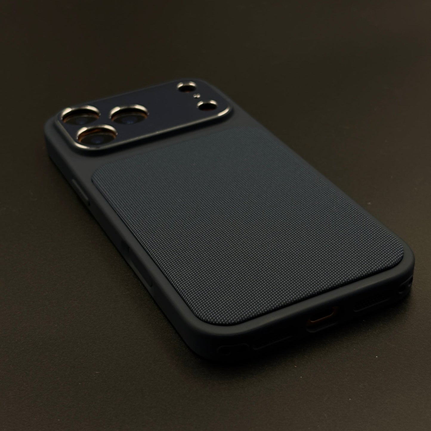 Tech Texture Hidden MagSafe Case with Metal Camera Protection for iPhone 17 Series