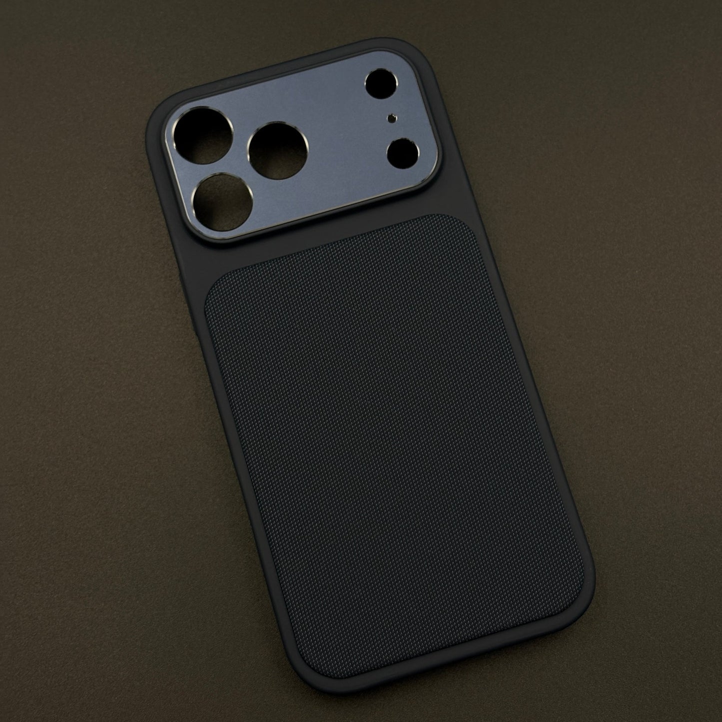 Tech Texture Hidden MagSafe Case with Metal Camera Protection for iPhone 17 Series