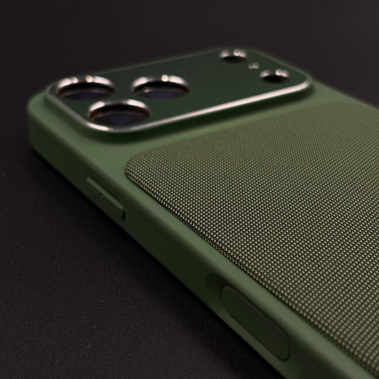 Tech Texture Hidden MagSafe Case with Metal Camera Protection for iPhone 17 Series