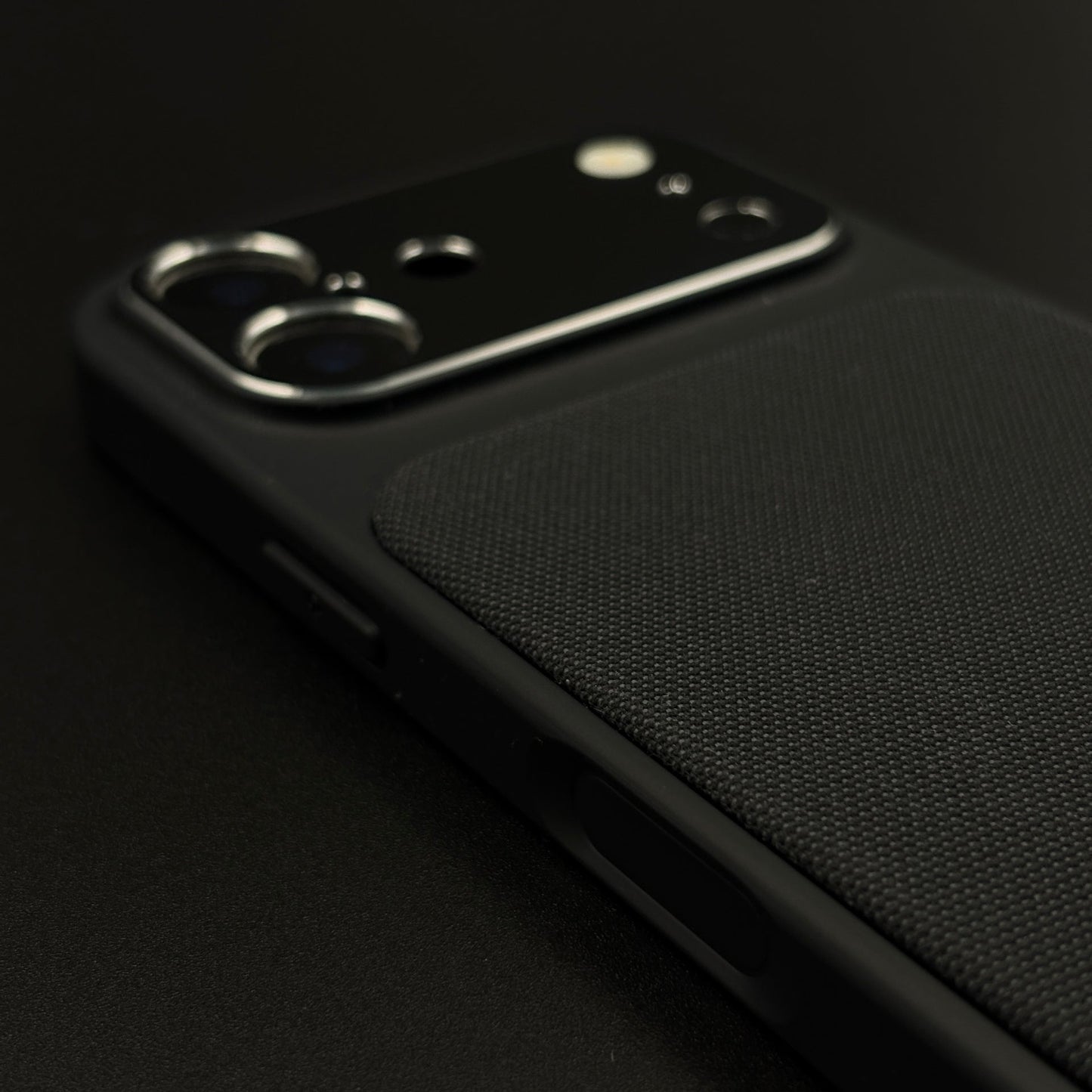Tech Texture Hidden MagSafe Case with Metal Camera Protection for iPhone 17