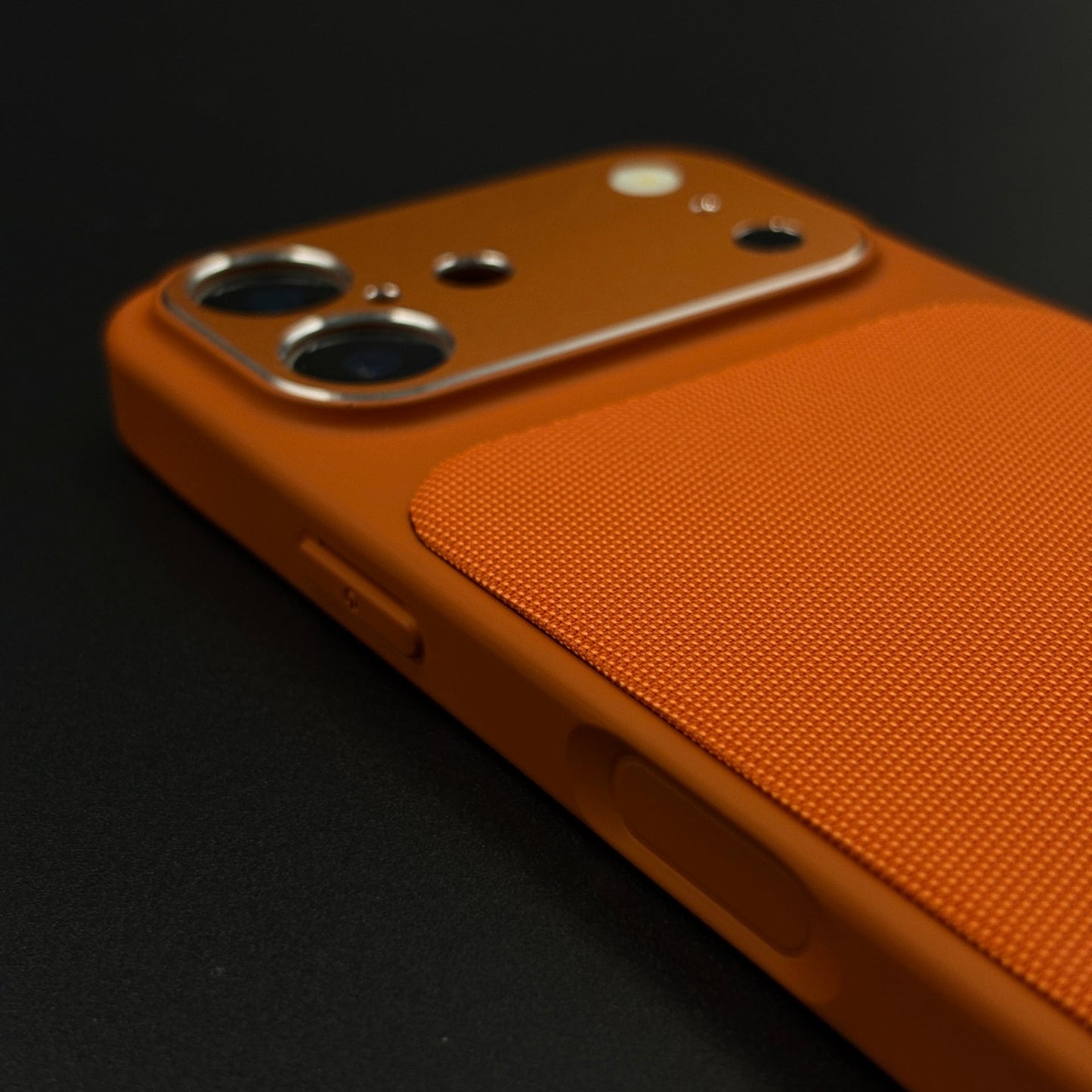 Tech Texture Hidden MagSafe Case with Metal Camera Protection for iPhone 17