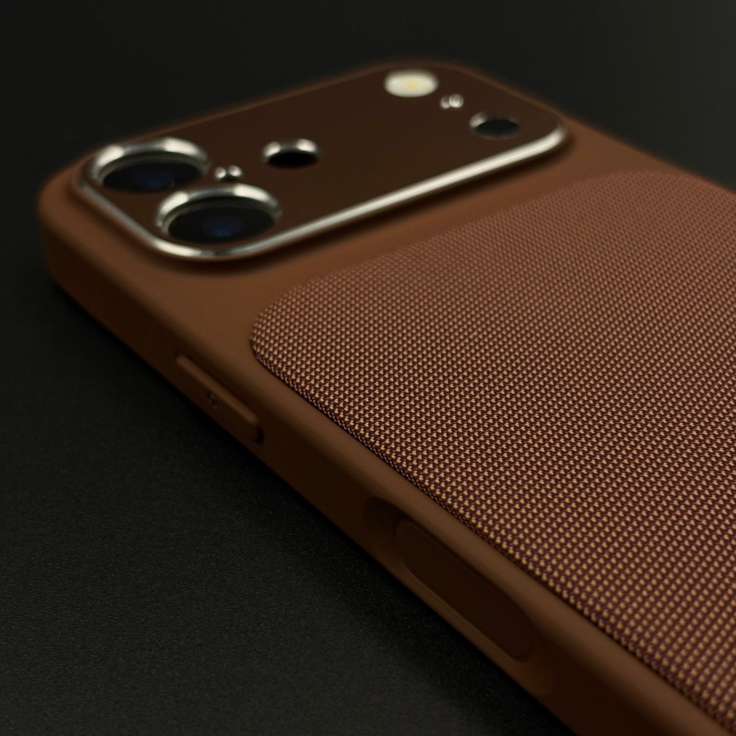 Tech Texture Hidden MagSafe Case with Metal Camera Protection for iPhone 17