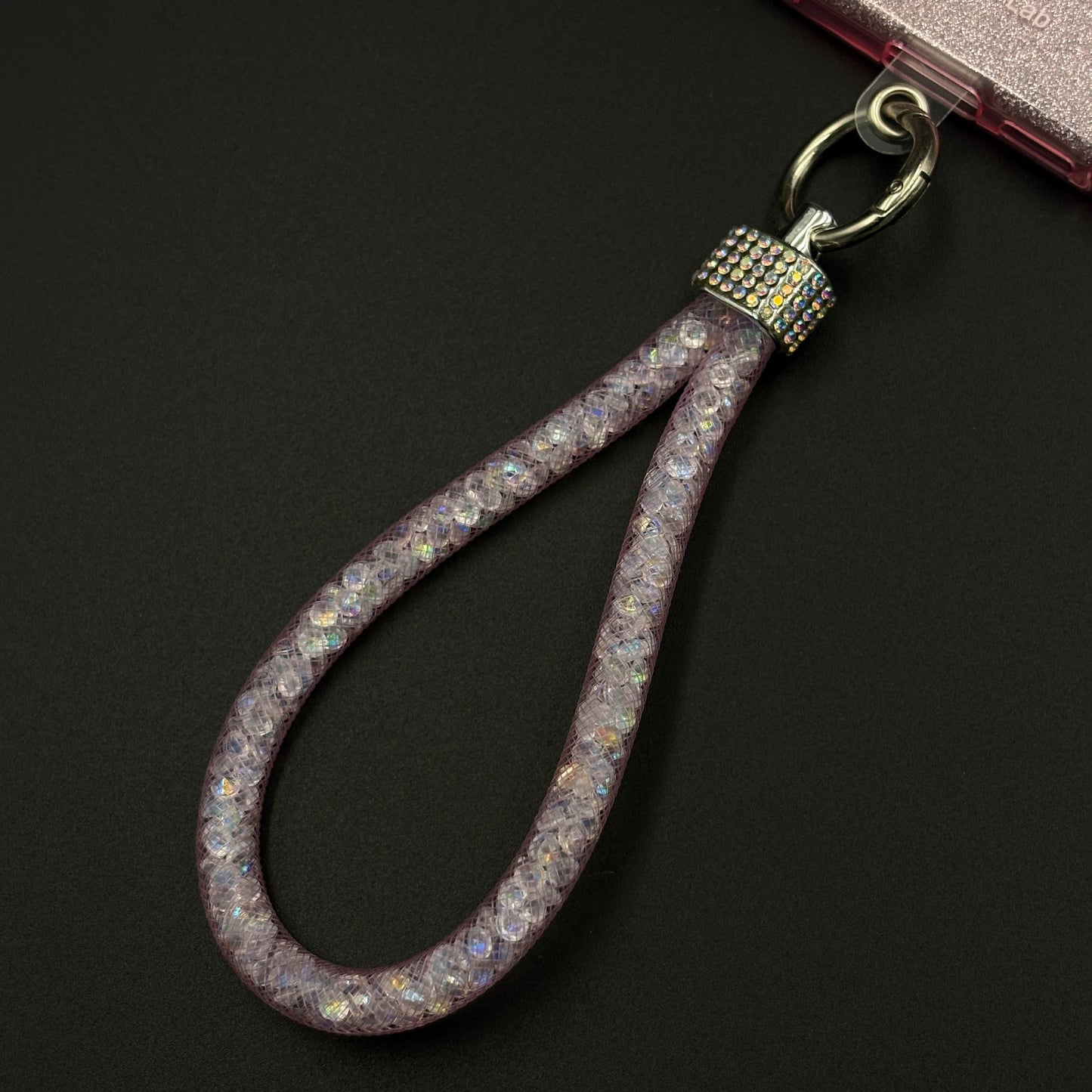 Bow Sparkle Glitter Case with Sling for Samsung Galaxy S25 Ultra and Cute Carry Strap